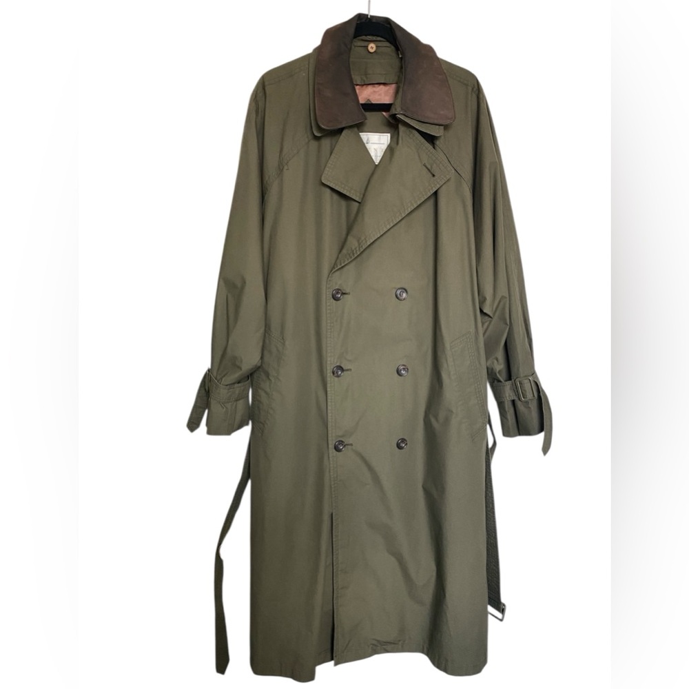 Vintage TOWNE from London Fog Long Trench Coat Size 44 Reg - Picture 4 of 15